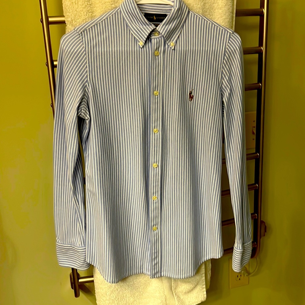 Blue/white strip Shirt